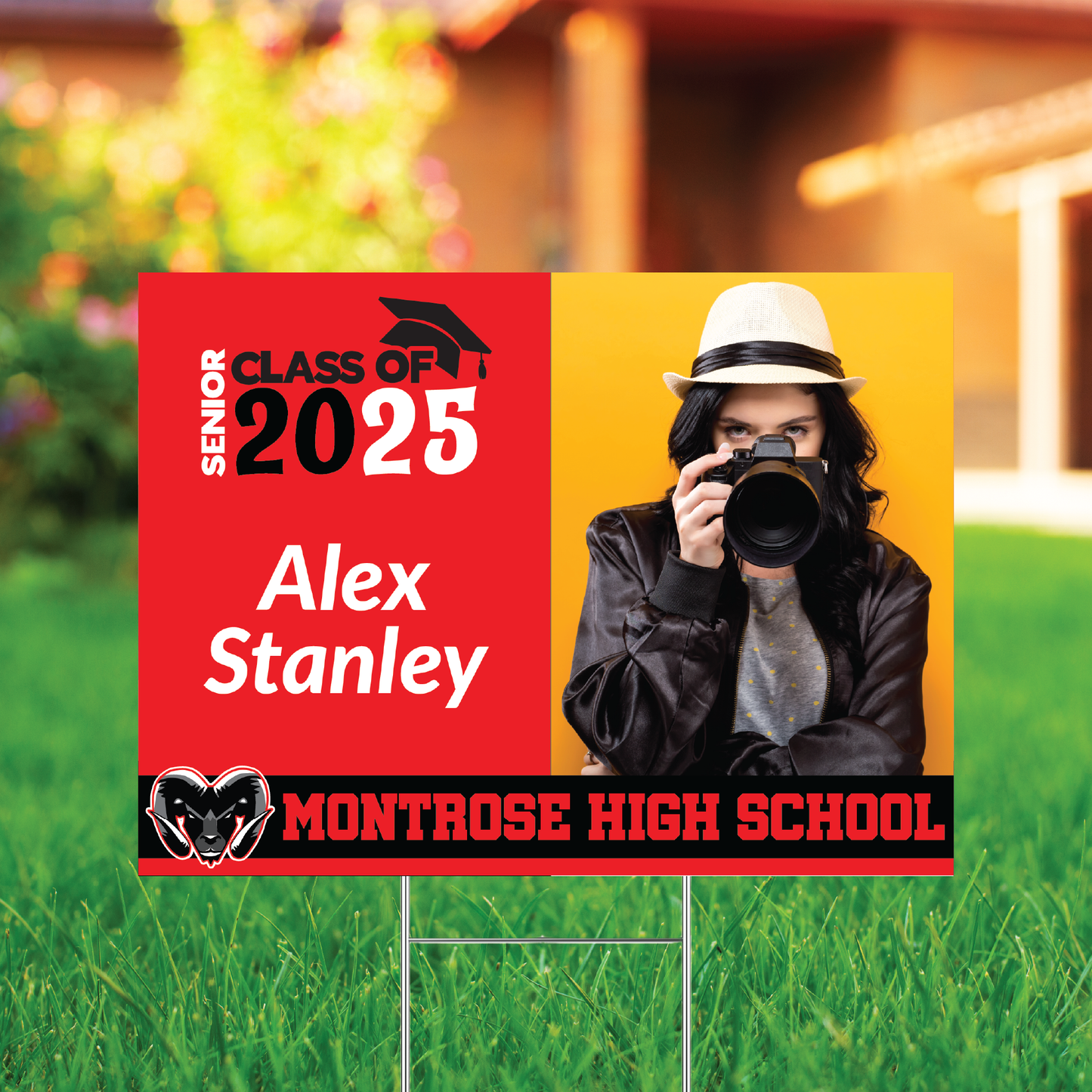 Montrose Senior Sign Design #1