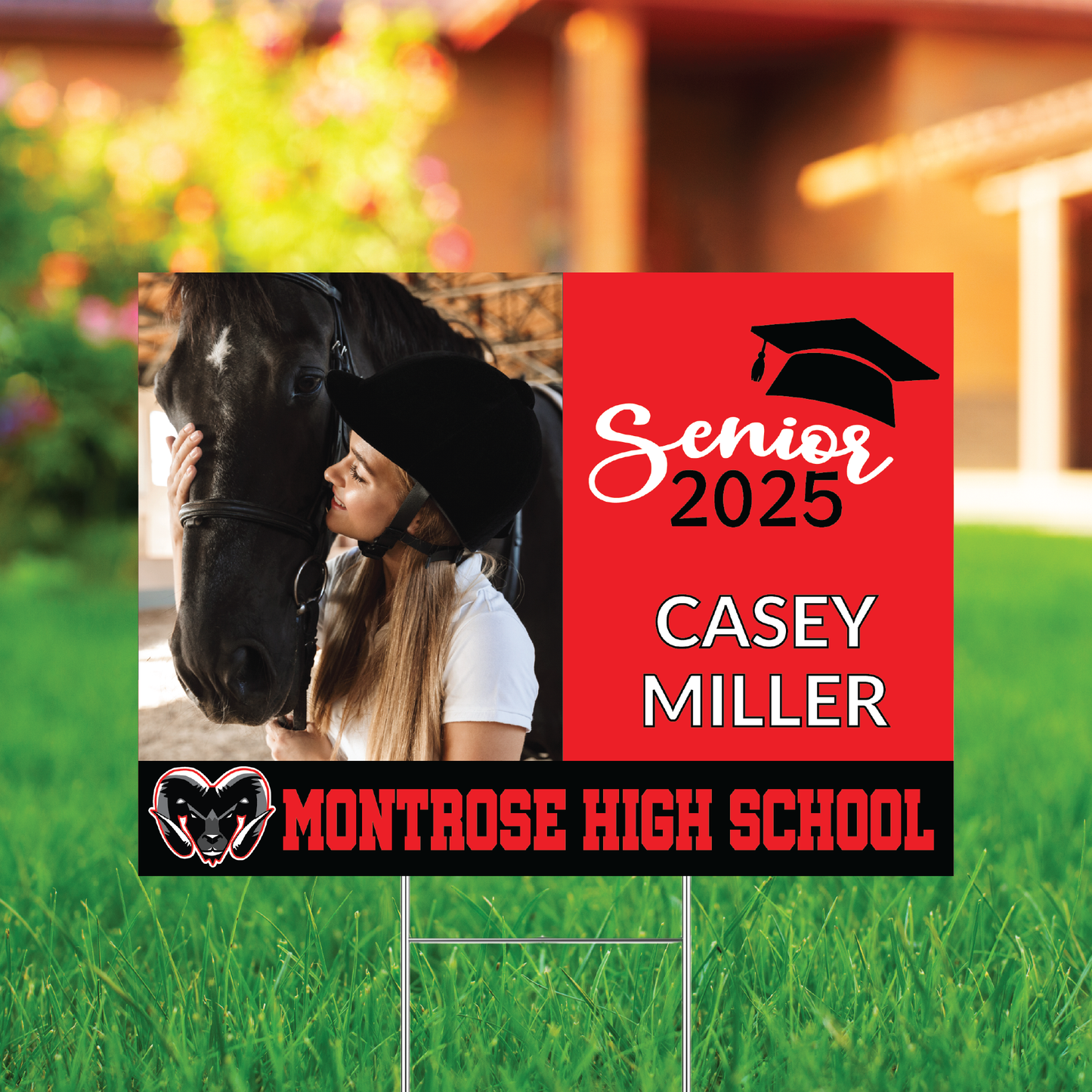 Montrose Senior Sign Design #2