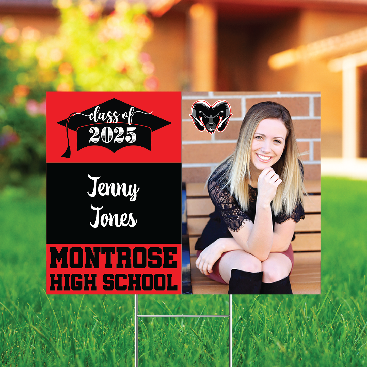 Montrose Senior Sign Design #9