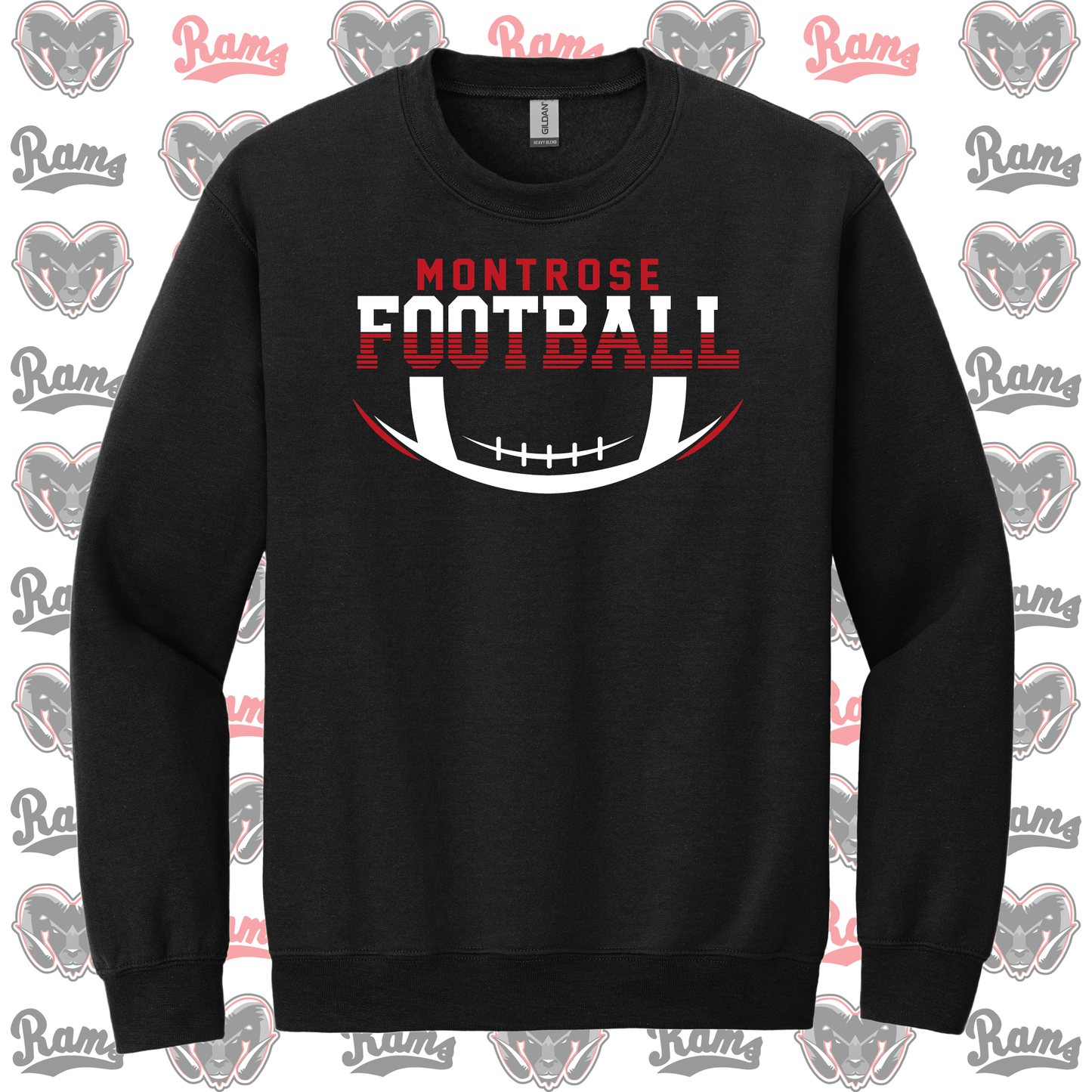 Montrose Youth Football & Cheerleading Fundraiser T-Shirt, Long Sleeved Tee, Crewneck Sweatshirt or Hoodie