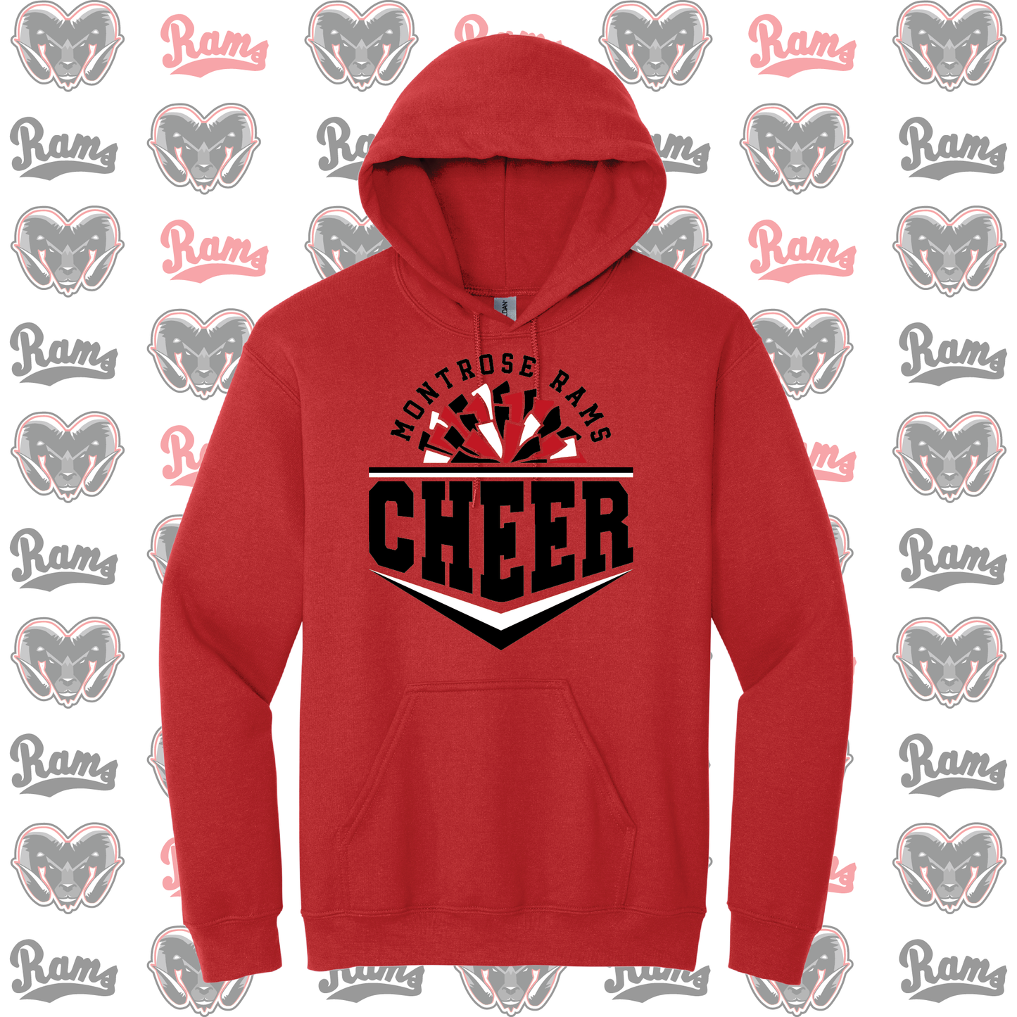 Montrose Youth Football & Cheerleading Fundraiser T-Shirt, Long Sleeved Tee, Crewneck Sweatshirt or Hoodie