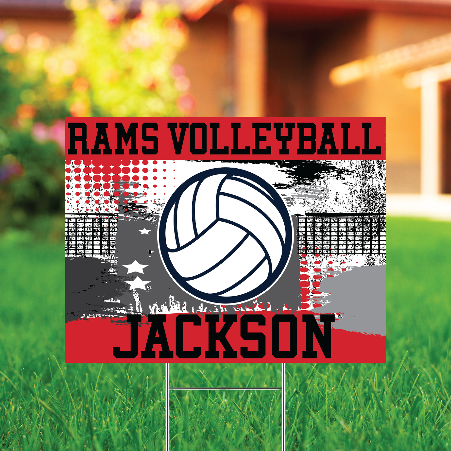 Montrose Rams Volleyball Sign