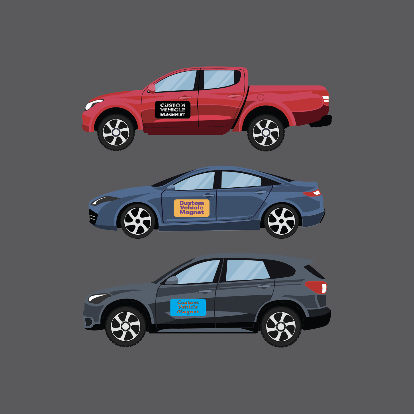 Custom Vehicle Magnet