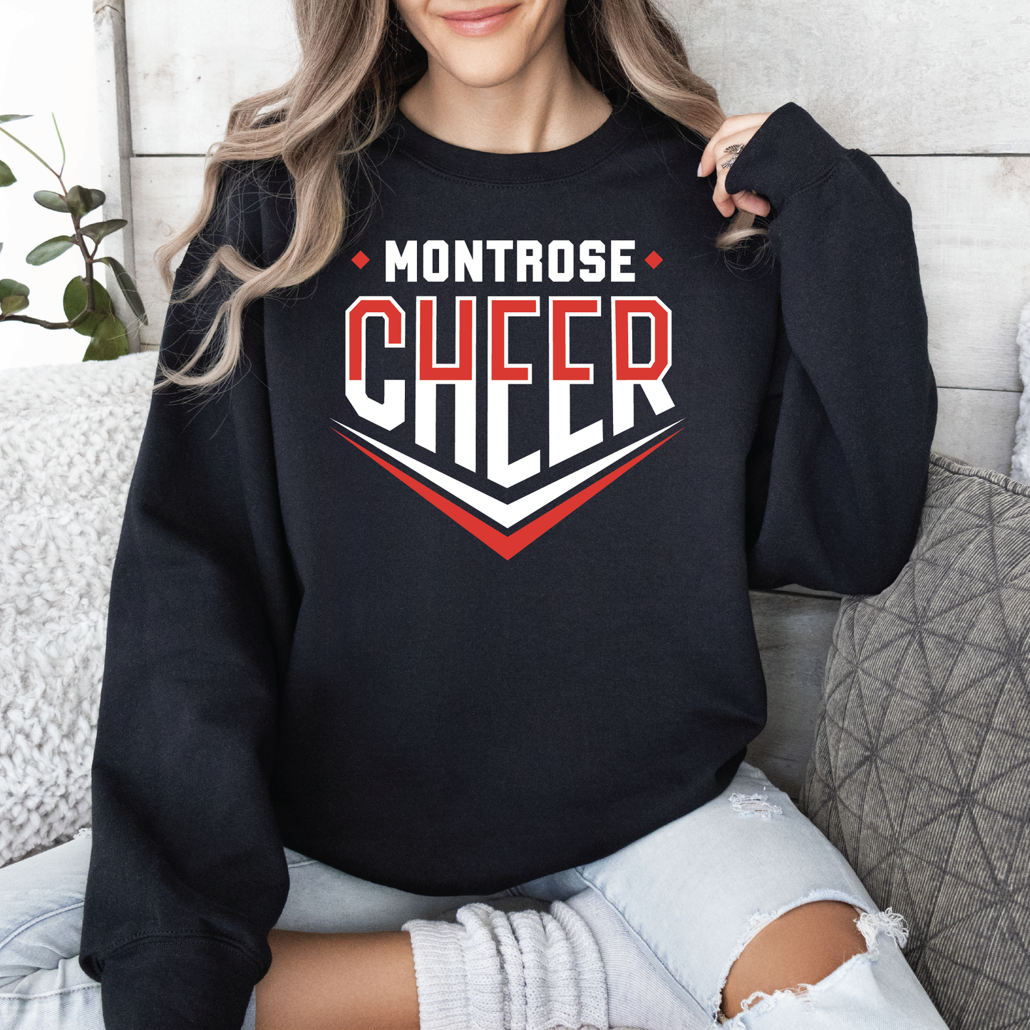 Montrose Cheer T-Shirt, Long Sleeved Tee, Crewneck Sweatshirt or Hoodie