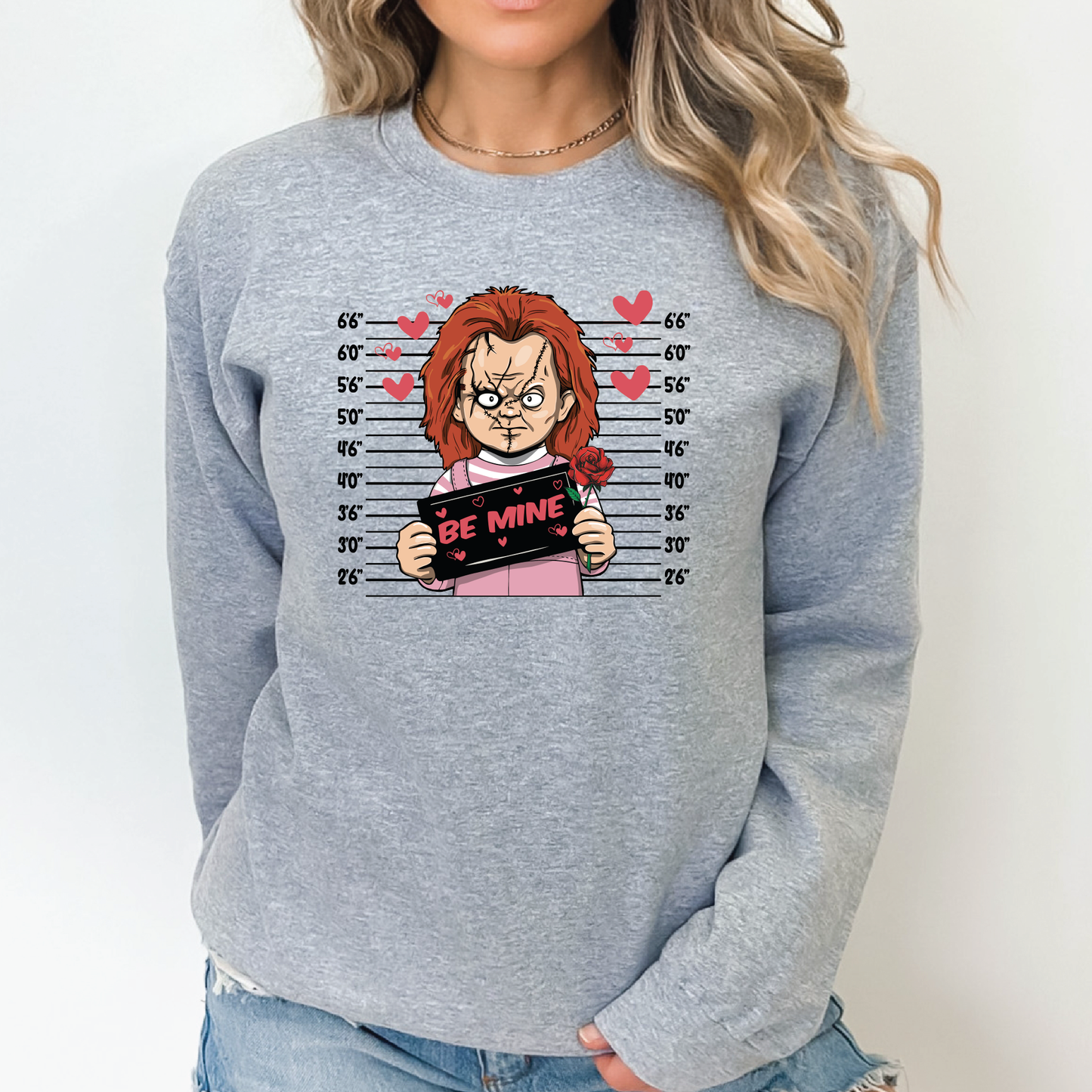 ChuckyValentine Crewneck Sweatshirt