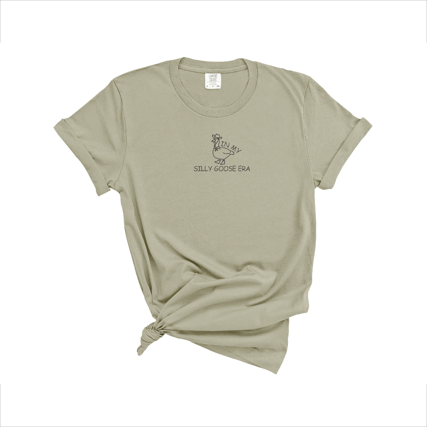 In My Silly Goose Era Embroidered T-Shirt