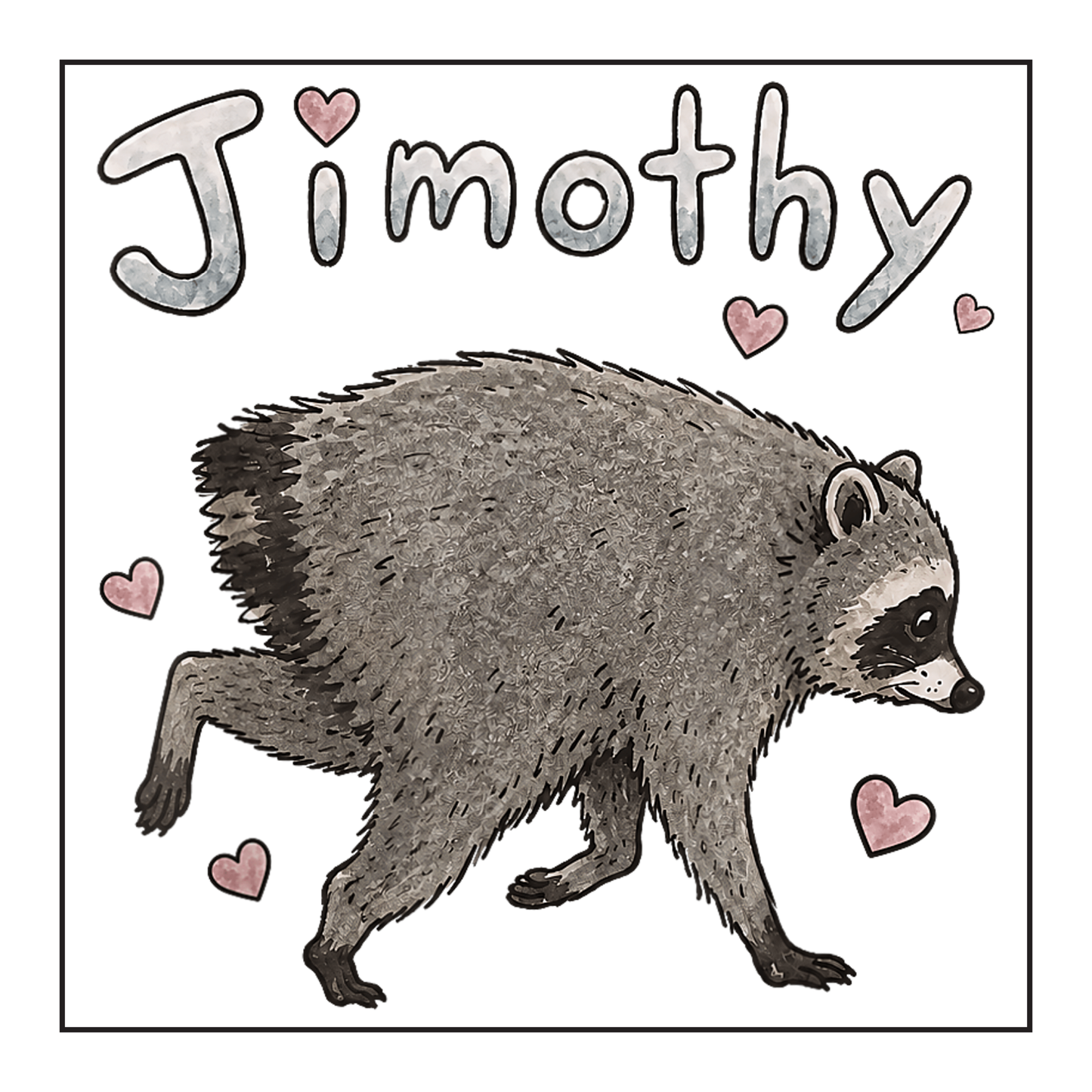 Jimothy Vinyl Sticker or UV DTF Decal