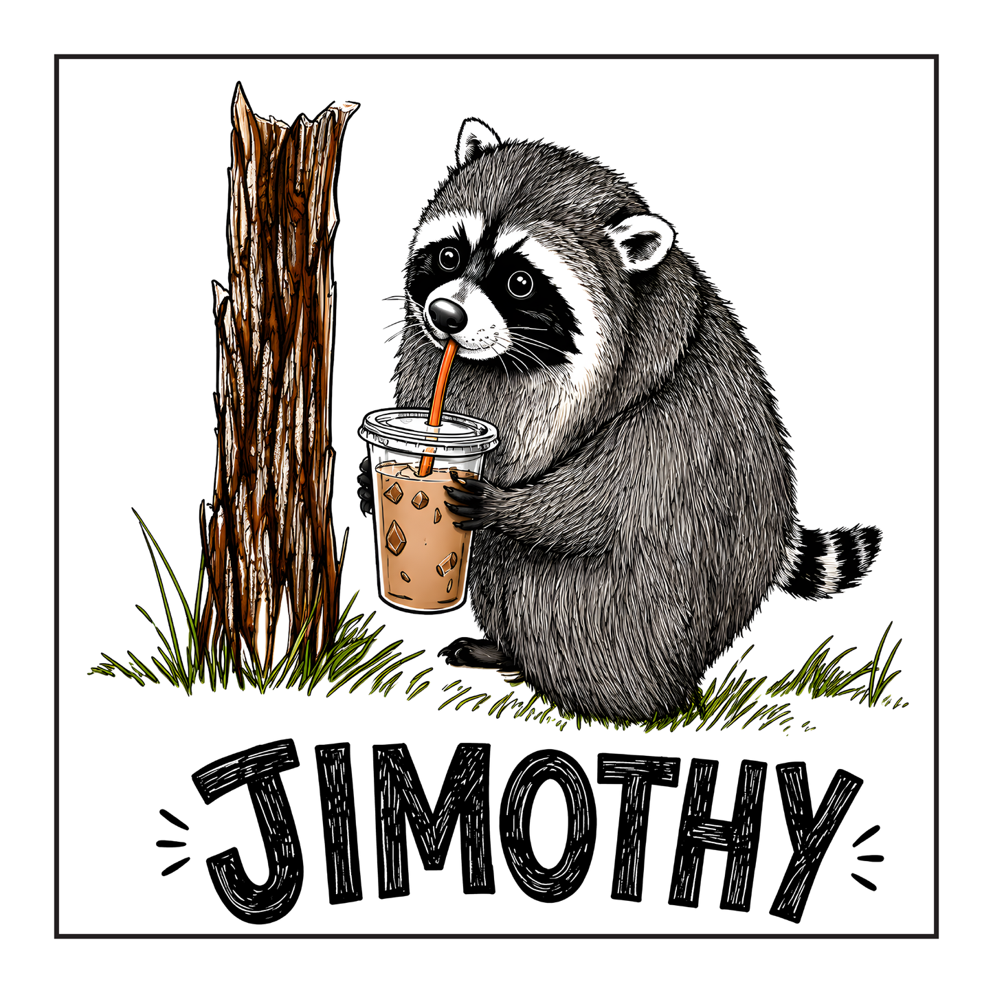 Jimothy Vinyl Sticker or UV DTF Decal