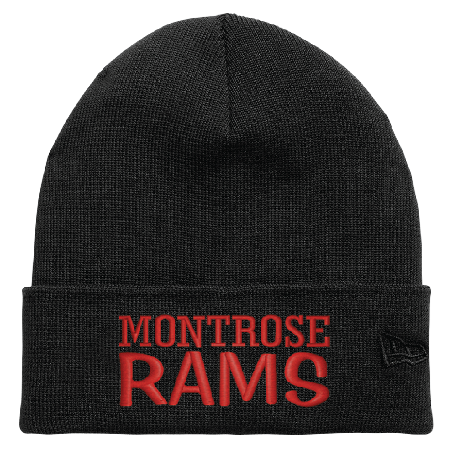 Rams Embroidered Cuff Beanie