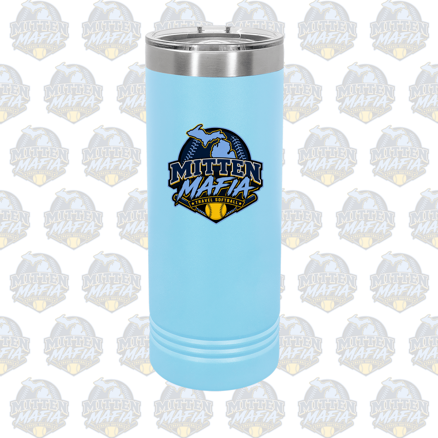 Mitten Mafia Softball Water Bottle/Laptop Sticker