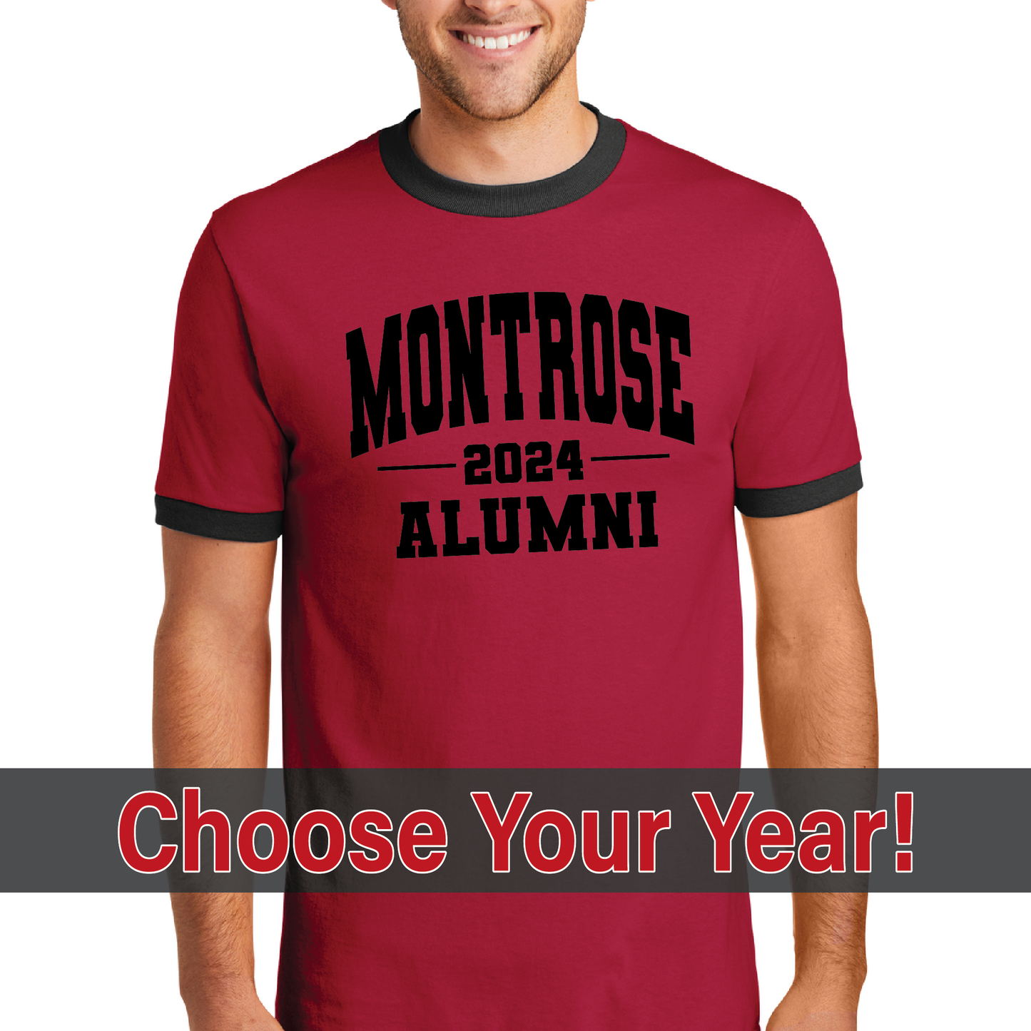 Montrose Alumni NTHS Fundraiser Ringer Tee