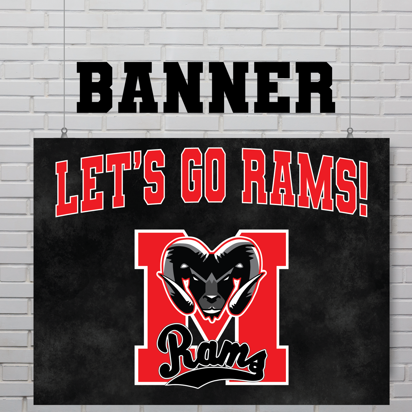 Montrose Rams Banner