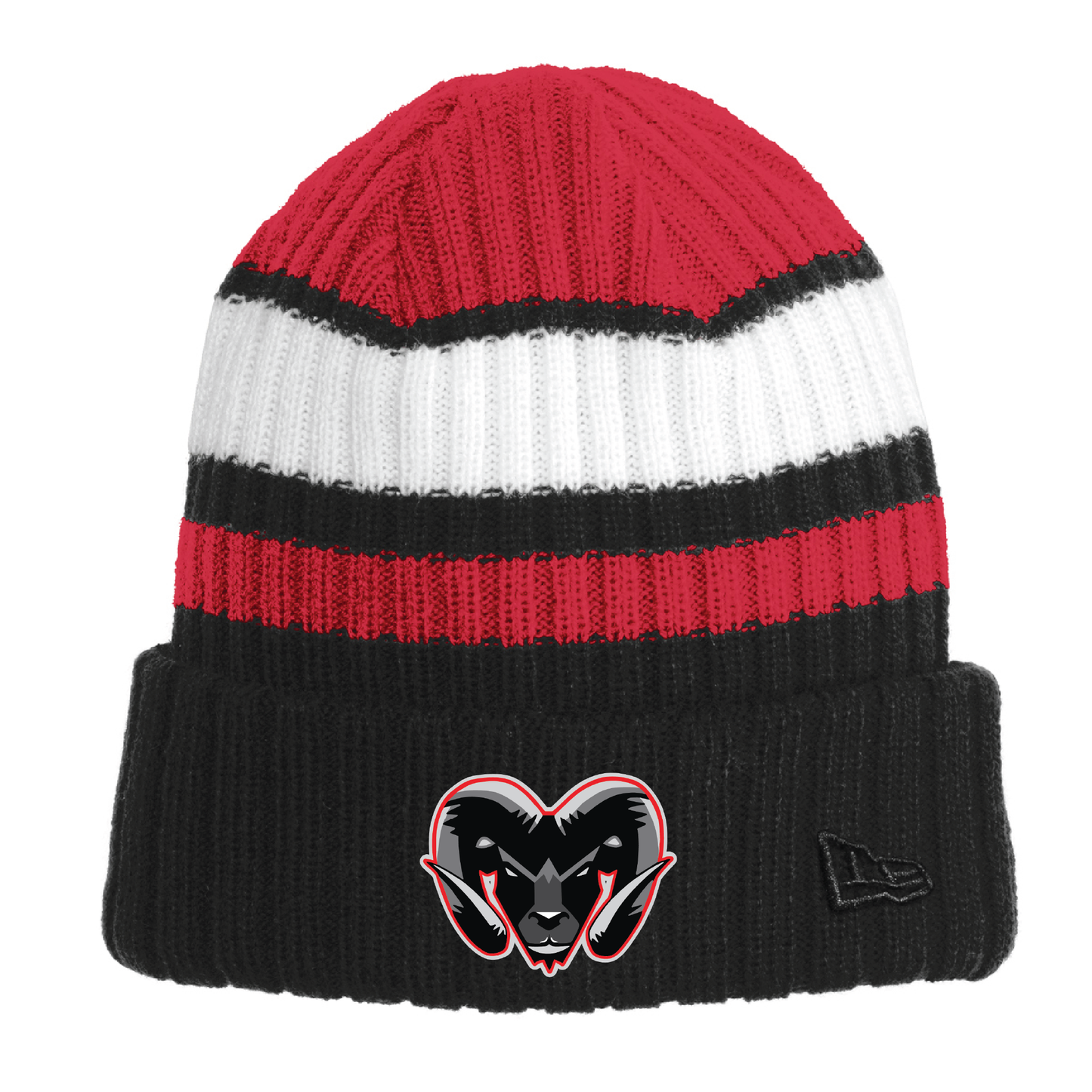 Rams Embroidered Cuff Beanie