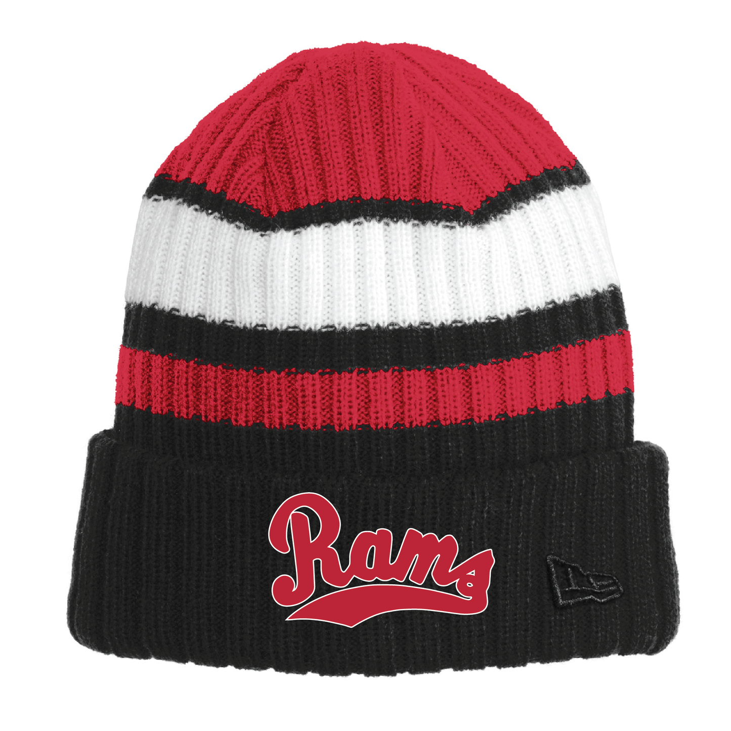 Rams Embroidered Cuff Beanie