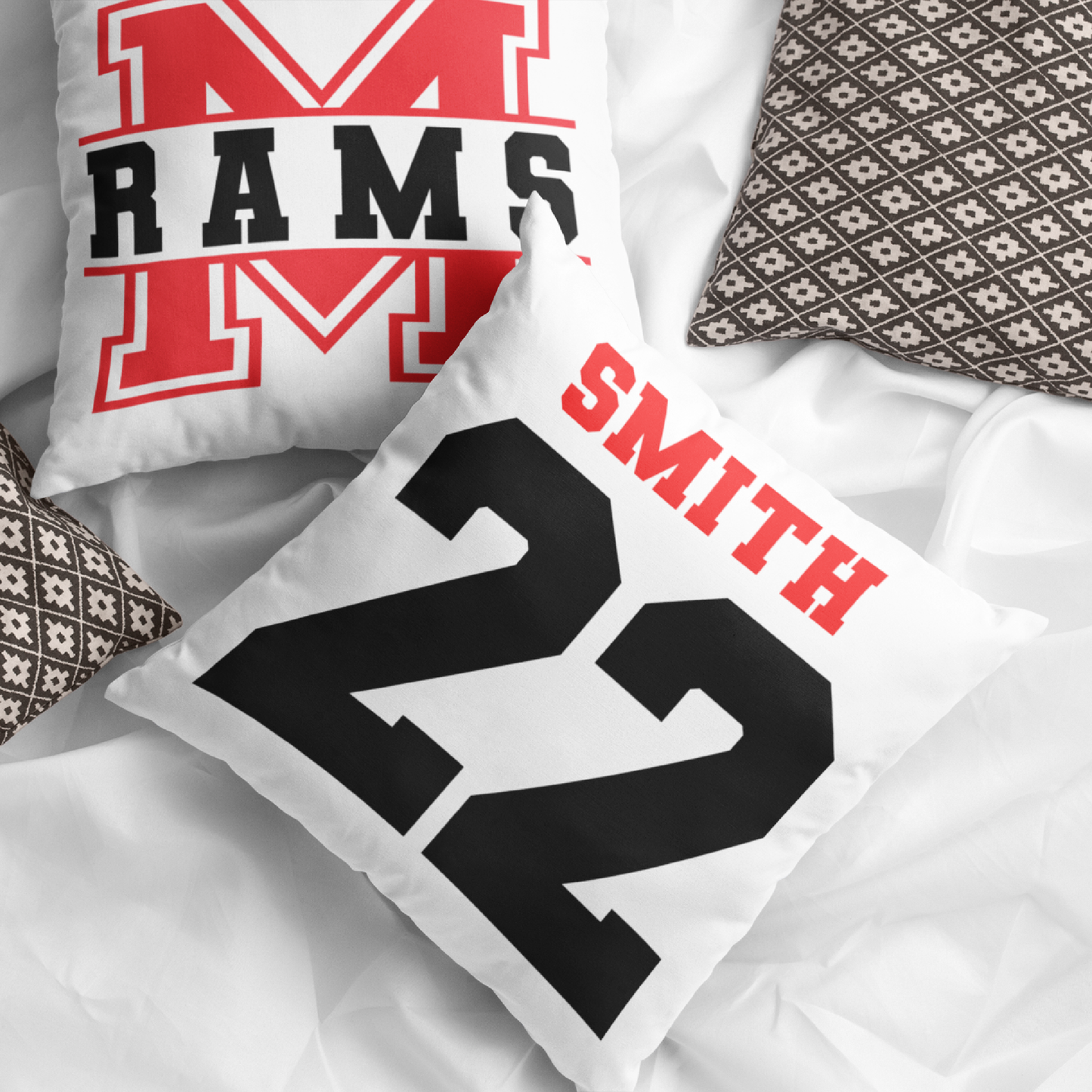 Personalized Sports Spirit Pillow Cover