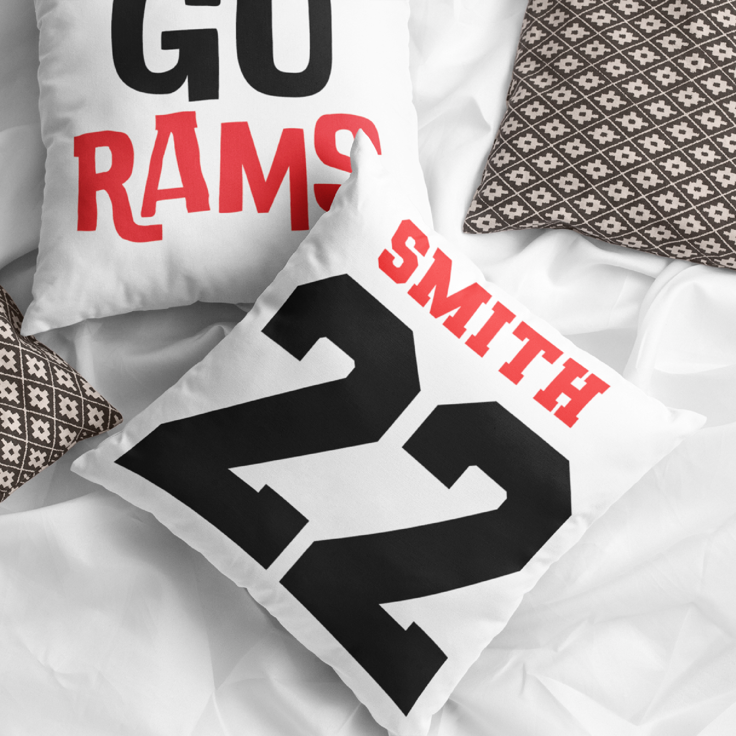 Personalized Sports Spirit Pillow Cover