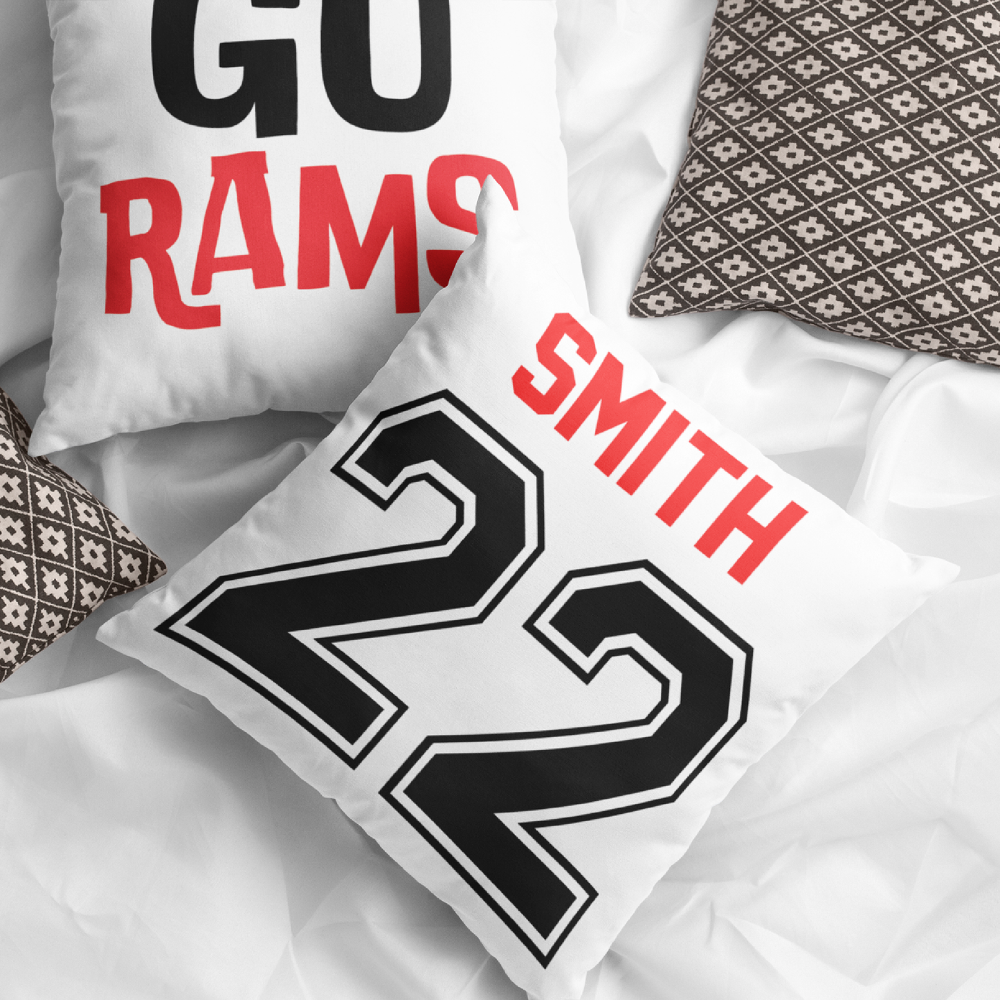 Personalized Sports Spirit Pillow Cover