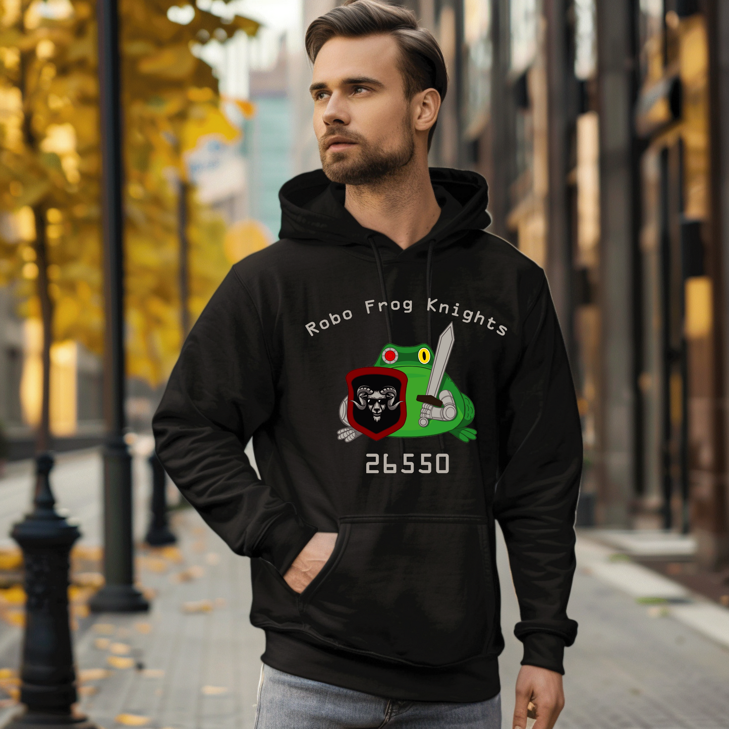 Montrose Rams Robotics Team Black T-Shirt, Long Sleeved Tee, Crewneck Sweatshirt or Hoodie