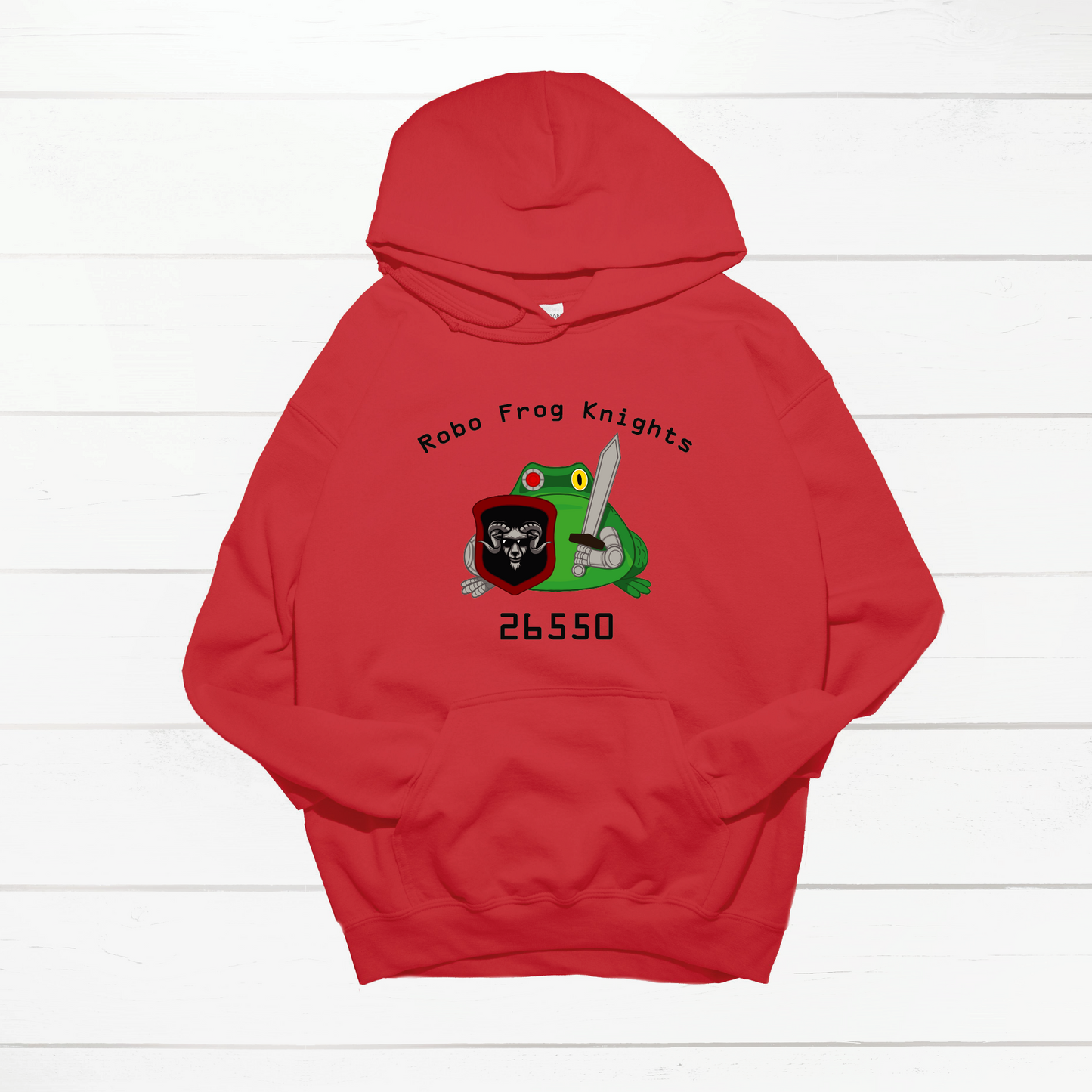 Montrose Rams Robotics Team Red T-Shirt, Long Sleeved Tee, Crewneck Sweatshirt or Hoodie