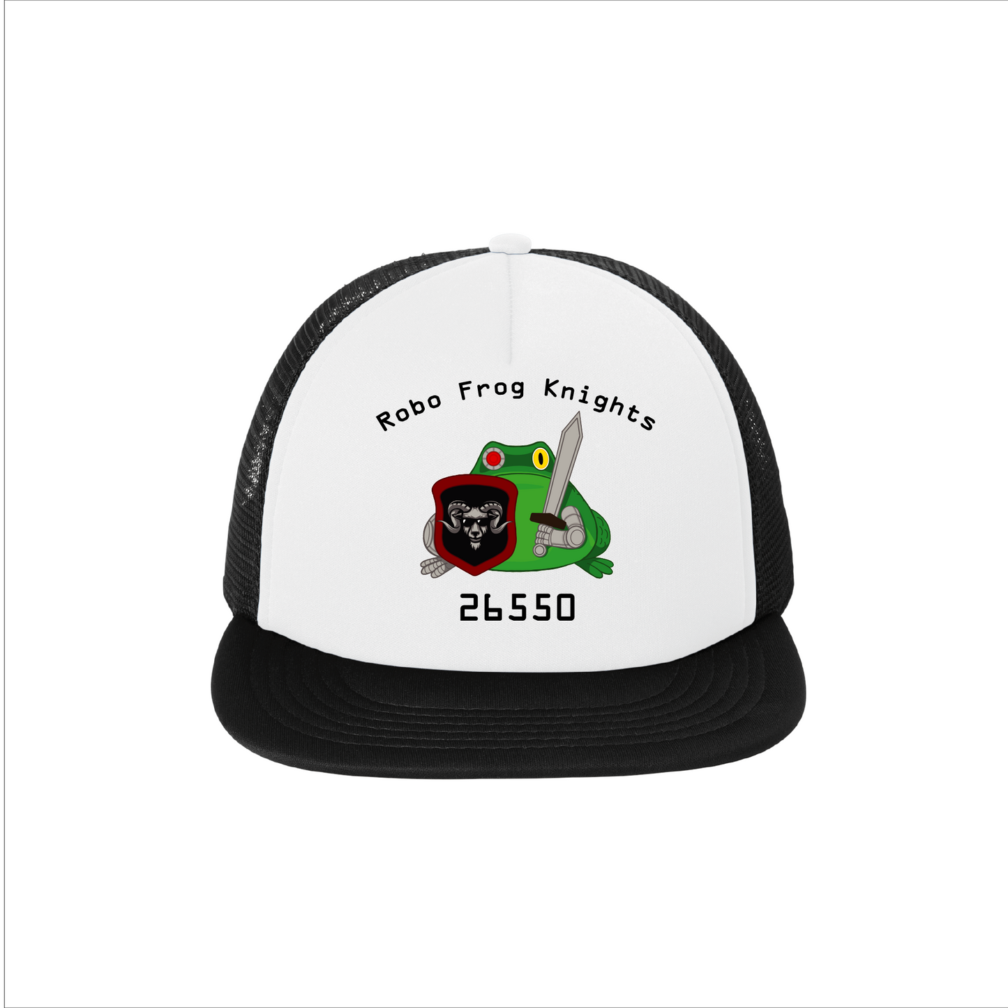 Montrose Robotic Team Robo Frog Knights Trucker Hat