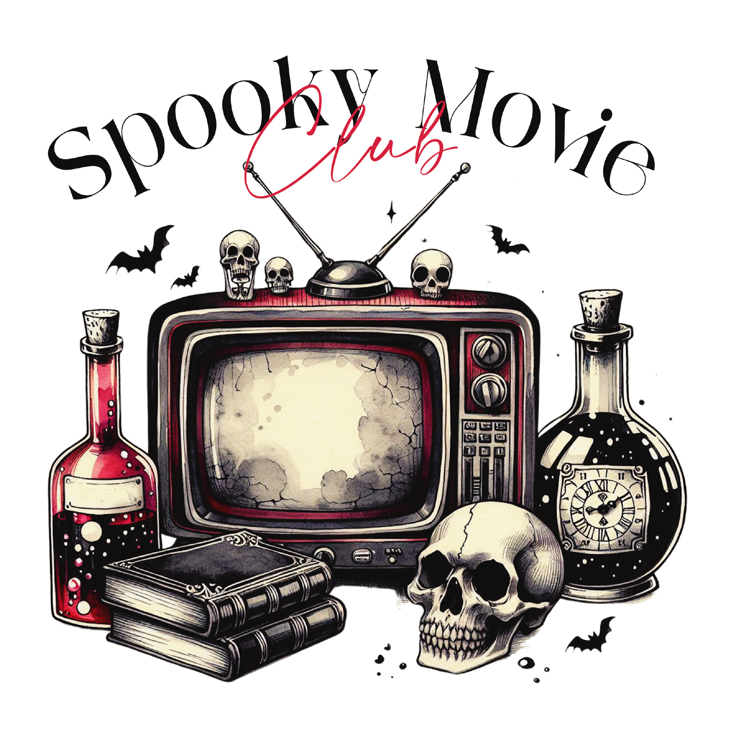 Spooky Movie Club T-Shirt