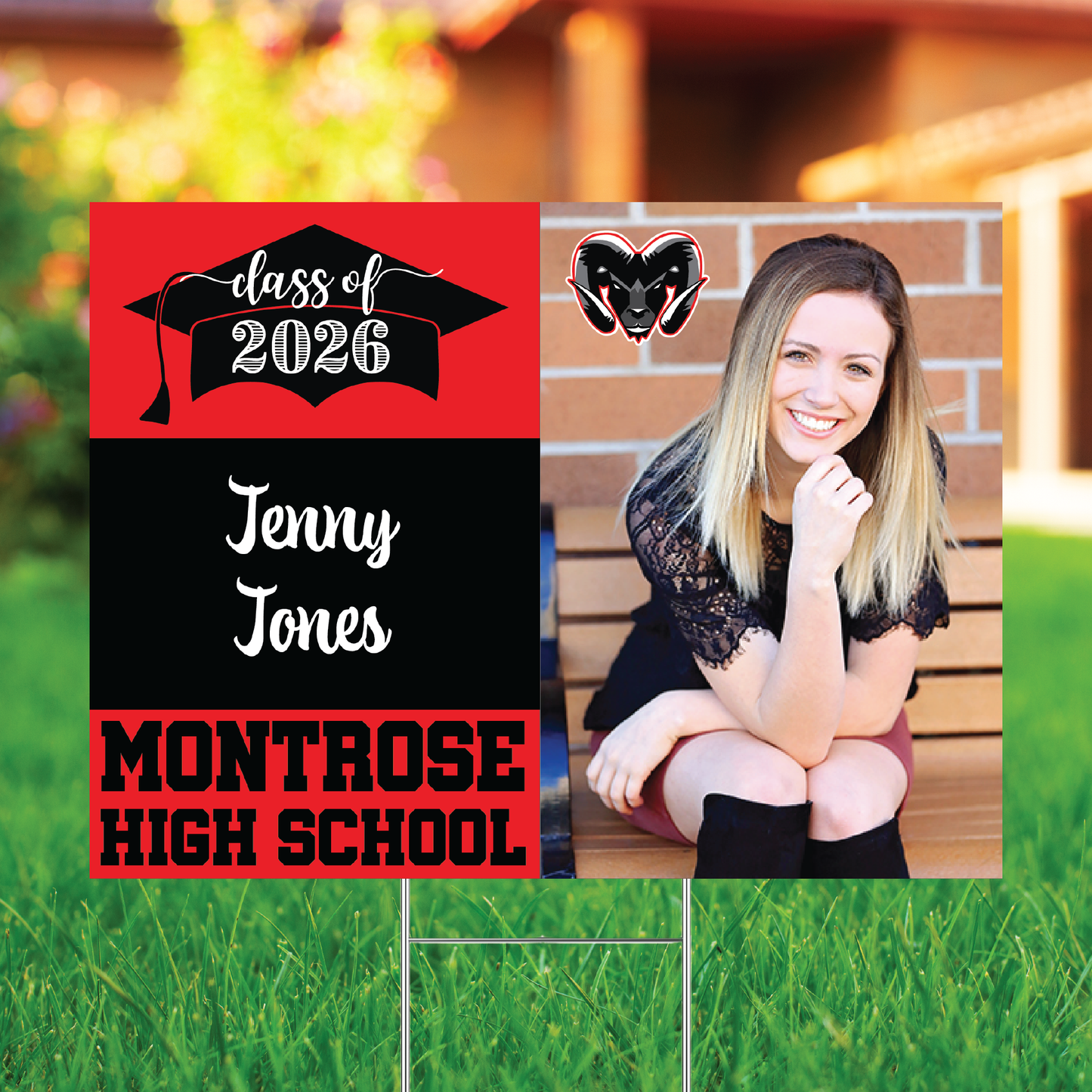 Montrose Senior Sign Design #3