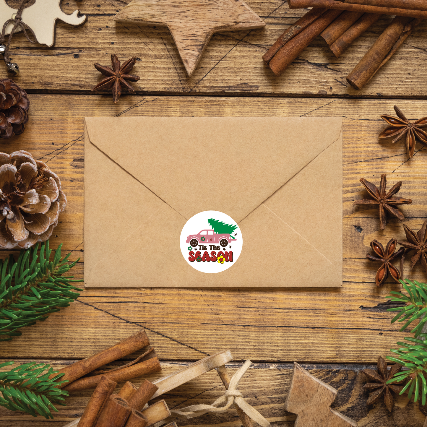 Tis The Season Holiday Stickers