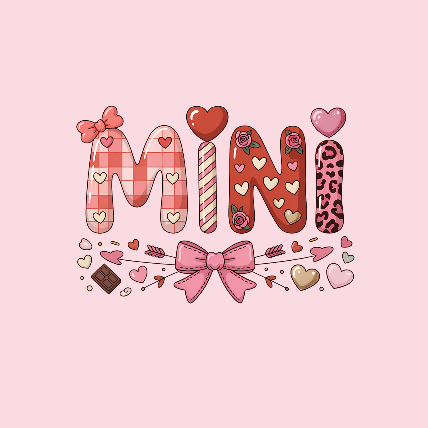 Mini Valentine's Day DTF Transfer