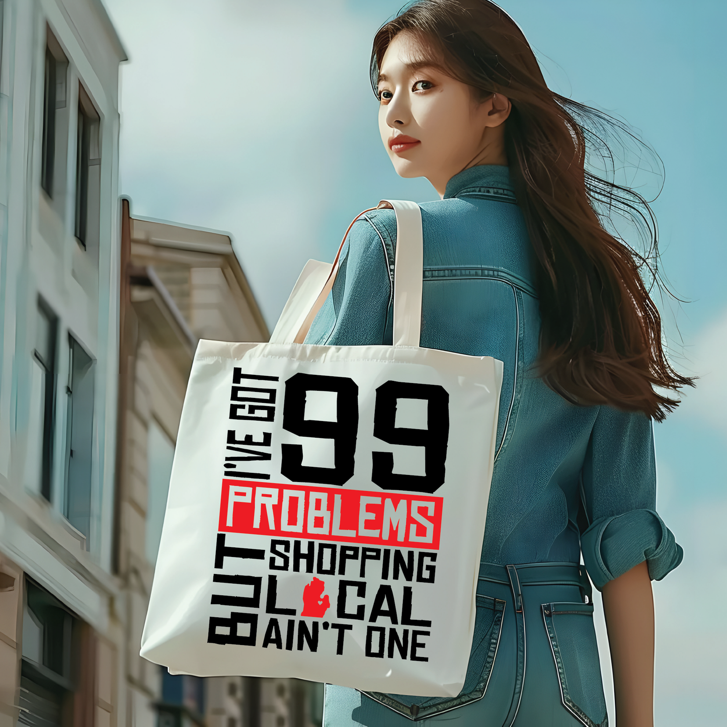 Shop Local Tote Bag