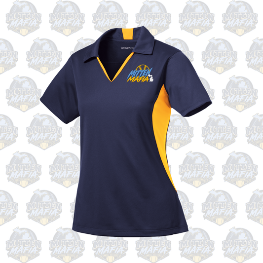 Mitten Mafia Sport-Tek Side Blocked Micropique Sport-Wick Polo Ladies Fit