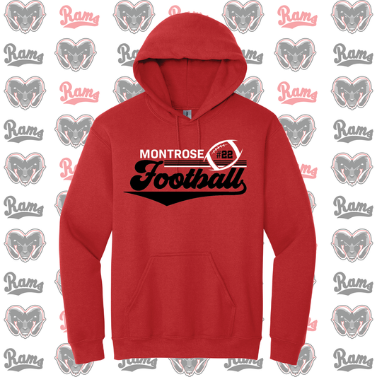 Montrose Youth Football & Cheerleading Fundraiser T-Shirt, Long Sleeved Tee, Crewneck Sweatshirt or Hoodie