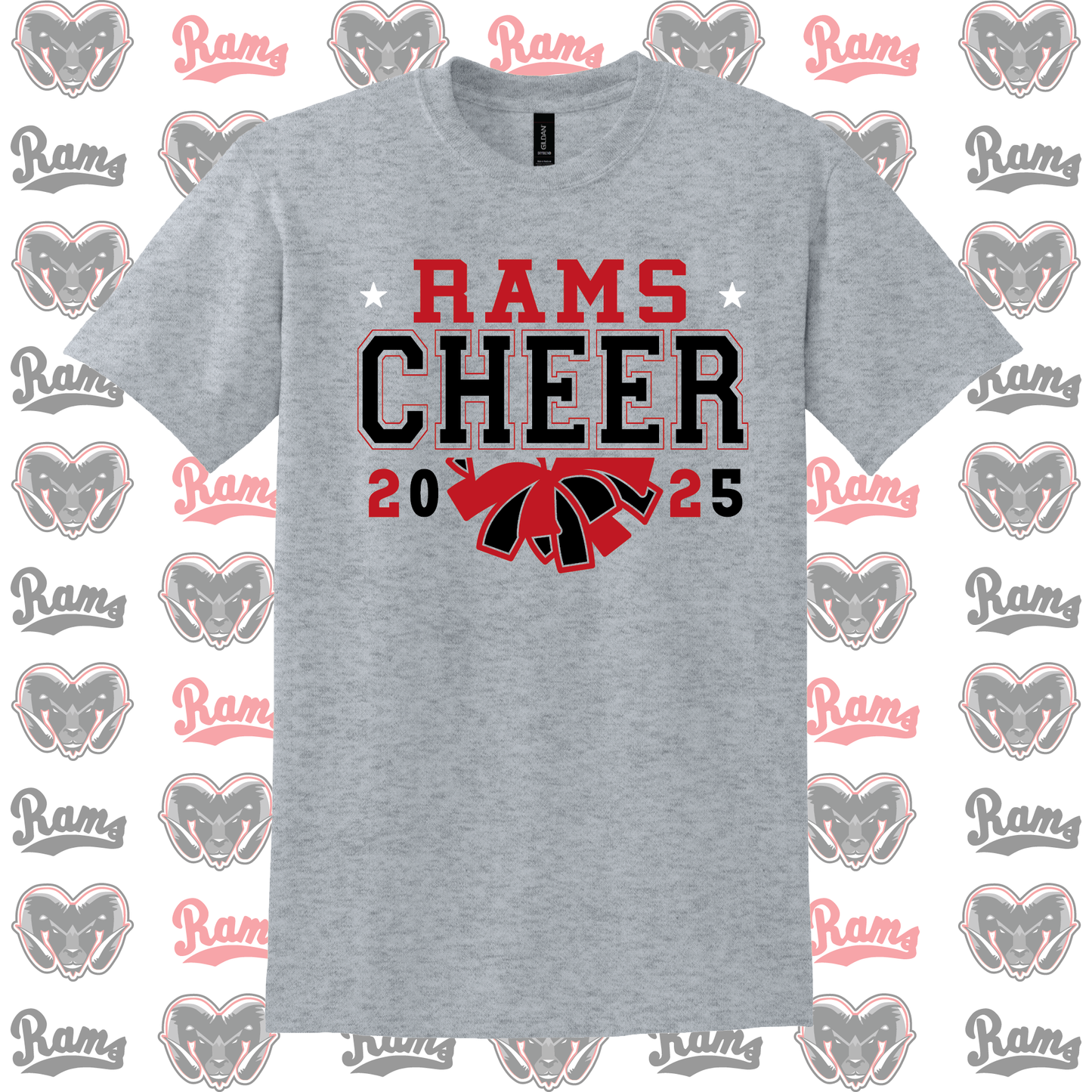 Montrose Cheerleading T-Shirt, Long Sleeved Tee, Crewneck Sweatshirt or Hoodie