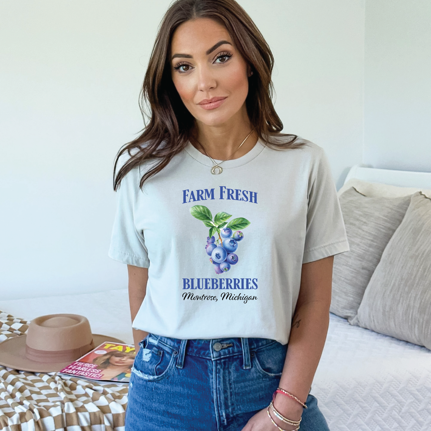 Farm Fresh Blueberries Tee