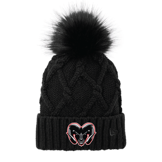 Rams Embroidered Cuff Beanie