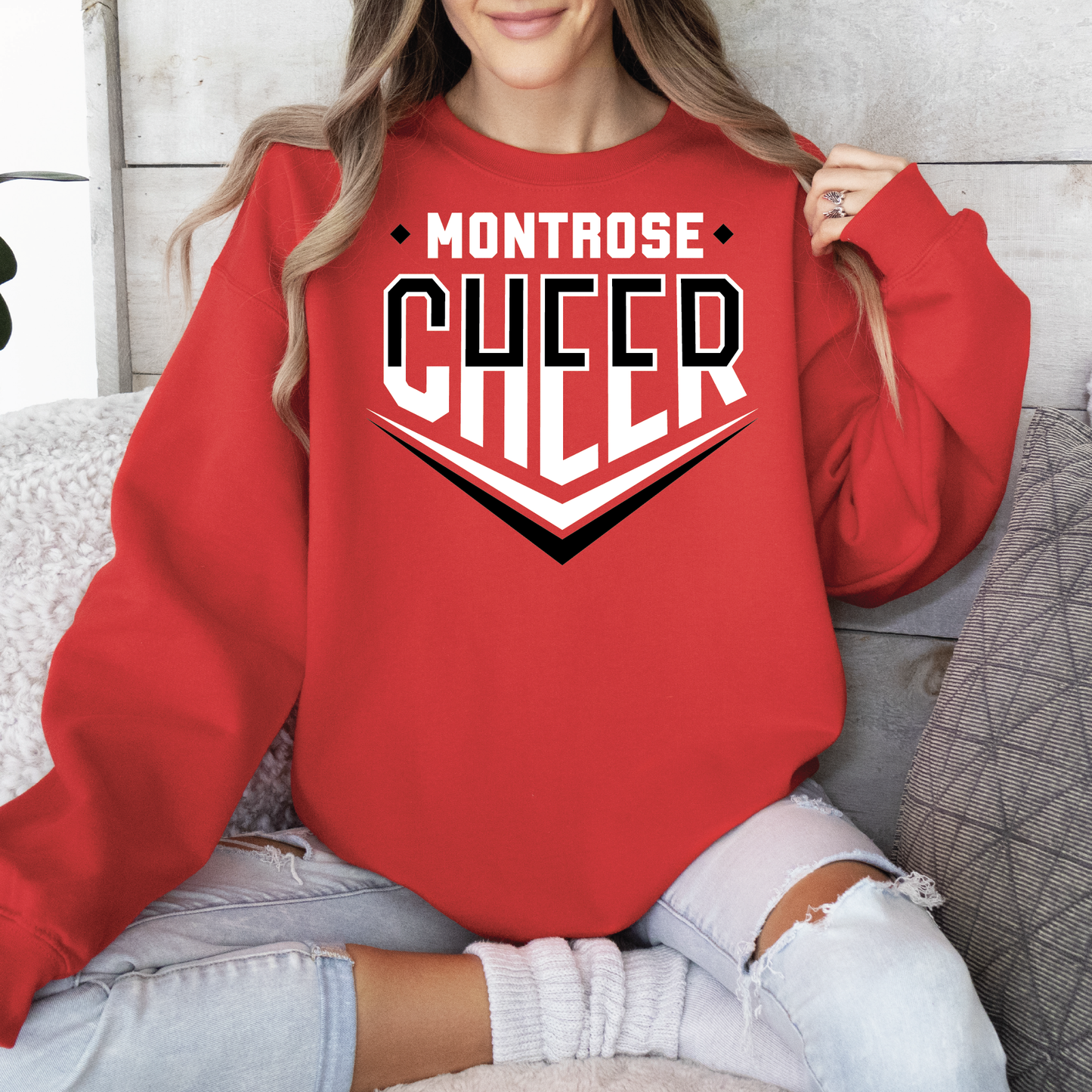 Montrose Cheer T-Shirt, Long Sleeved Tee, Crewneck Sweatshirt or Hoodie