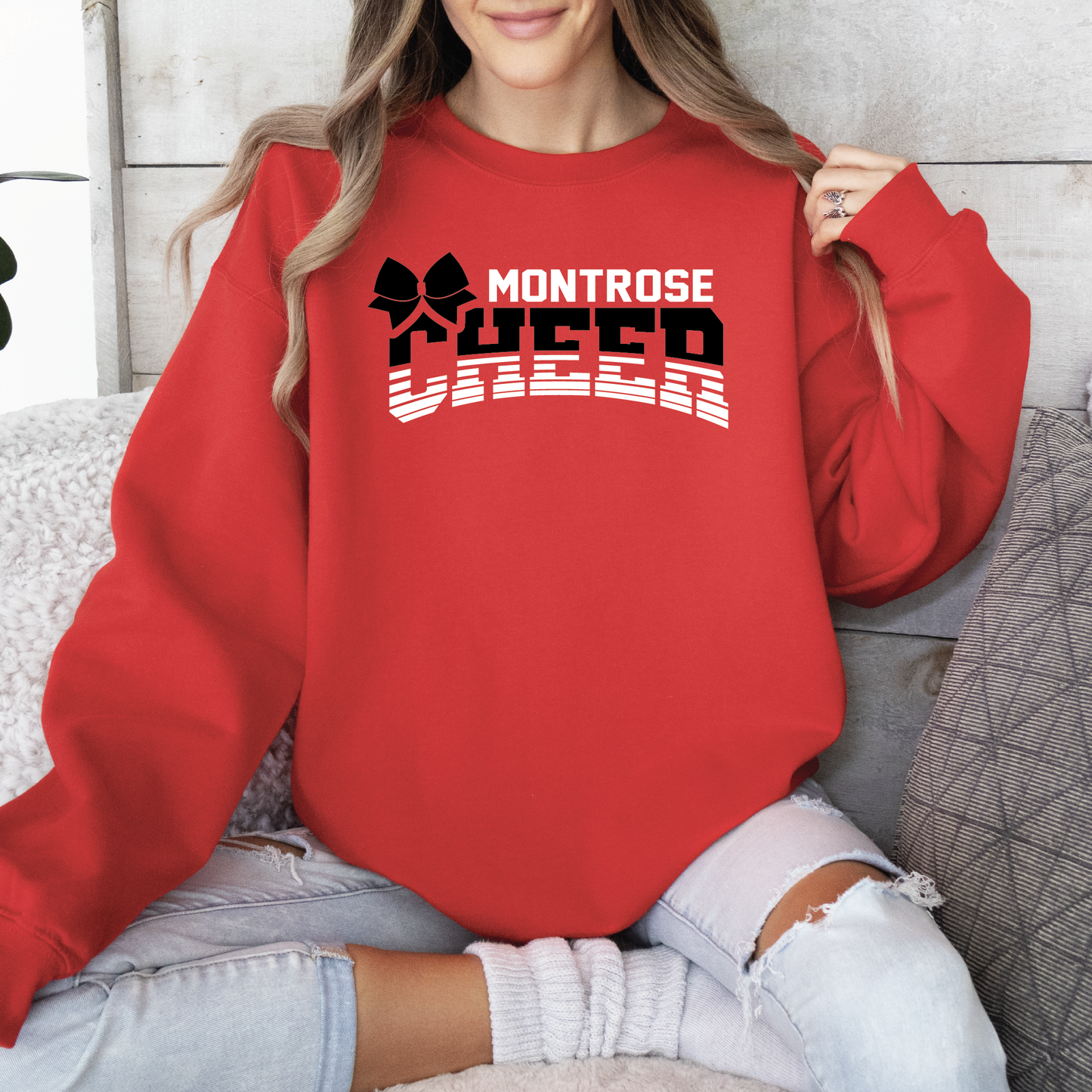 Montrose Cheer Shirt - T-Shirt, Long Sleeved Tee, Crewneck Sweatshirt or Hoodie