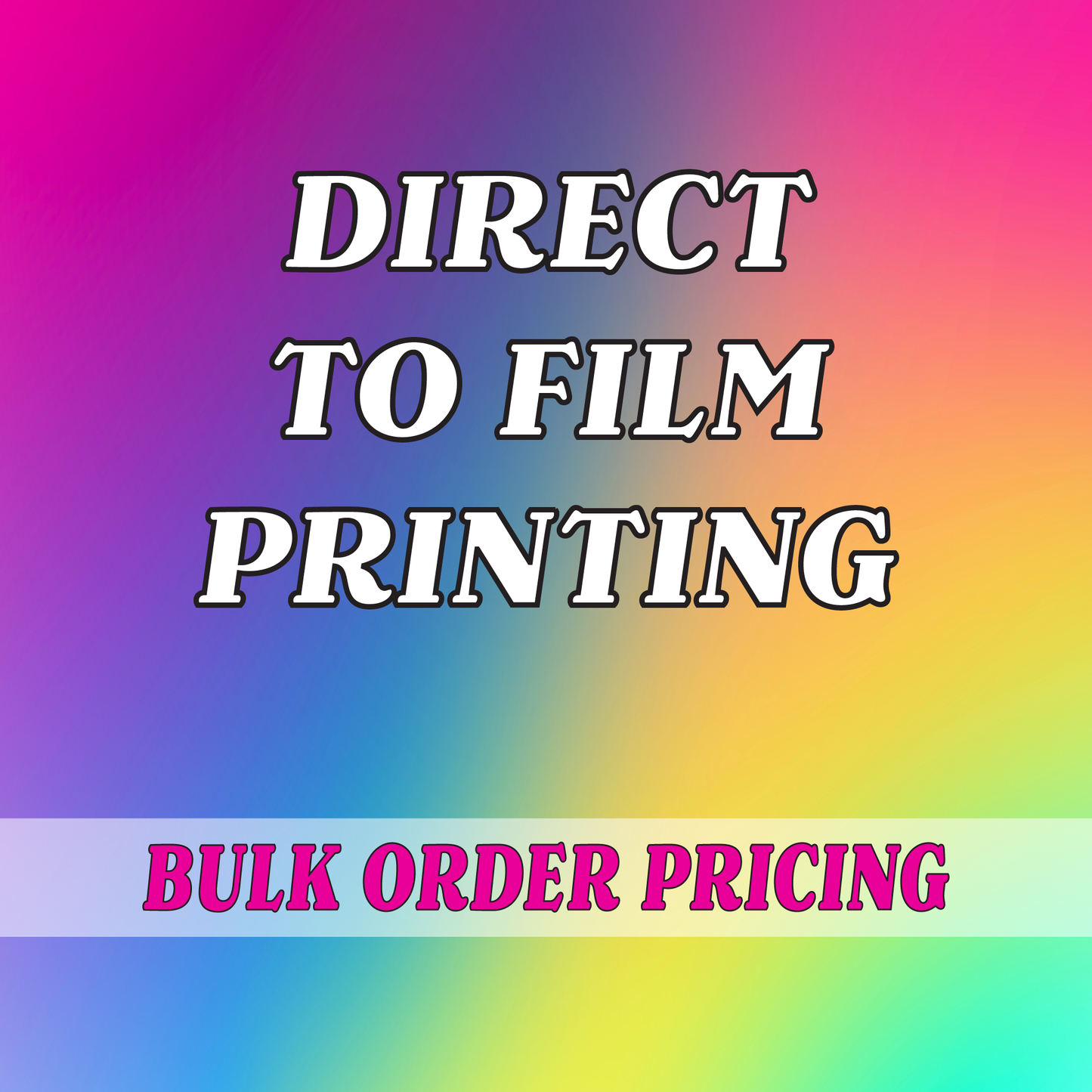 Pre-Cut DTF Transfers | Bulk Orders