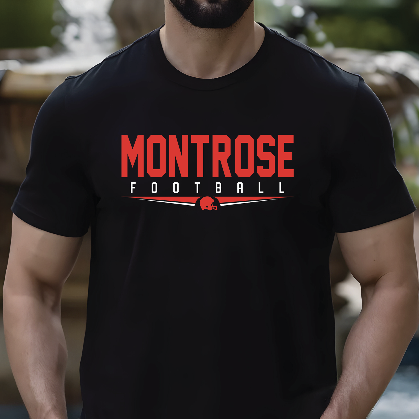 Montrose Football Shirt - T-Shirt, Long Sleeved Tee, Crewneck Sweatshirt or Hoodie