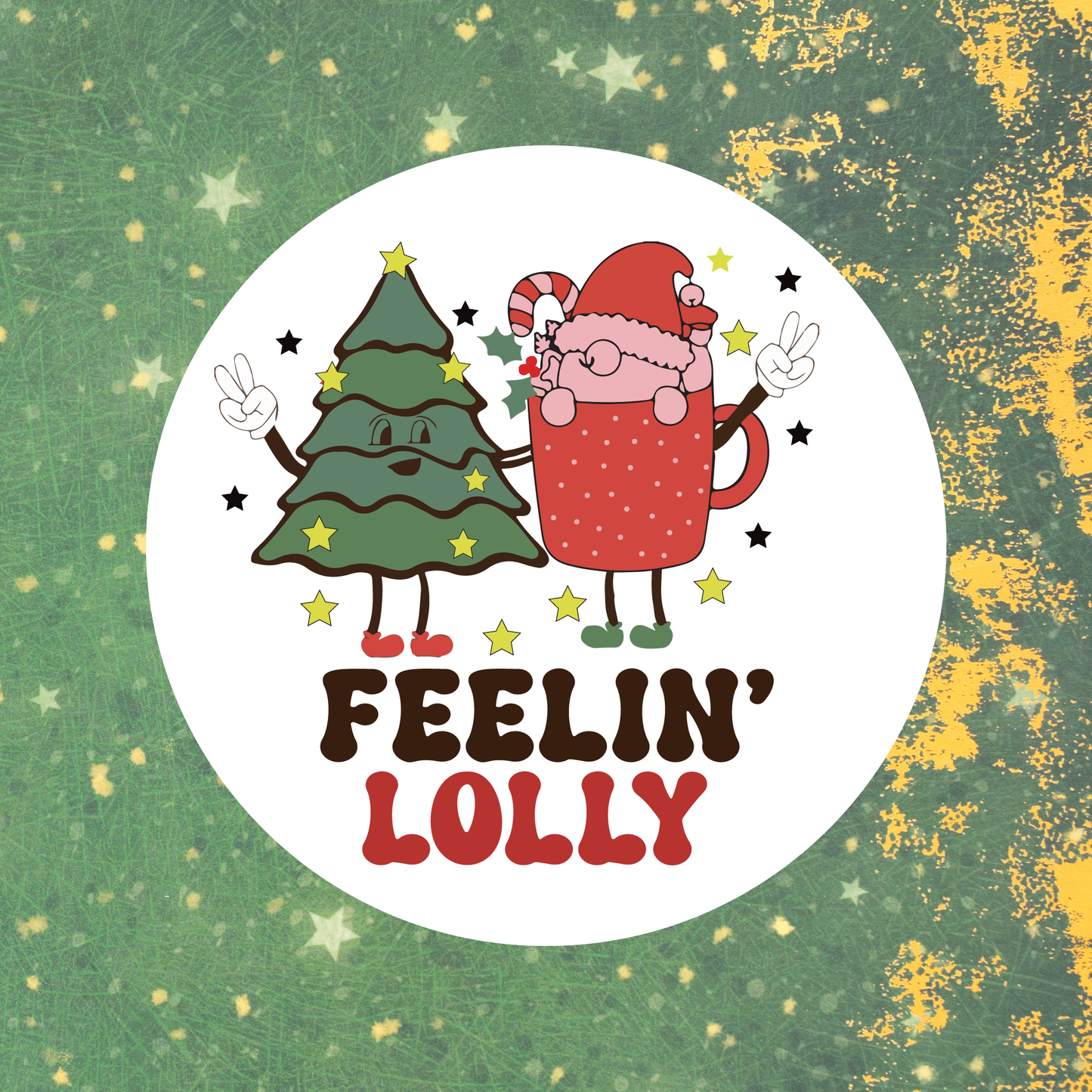 Feelin' Lolly Holiday Stickers