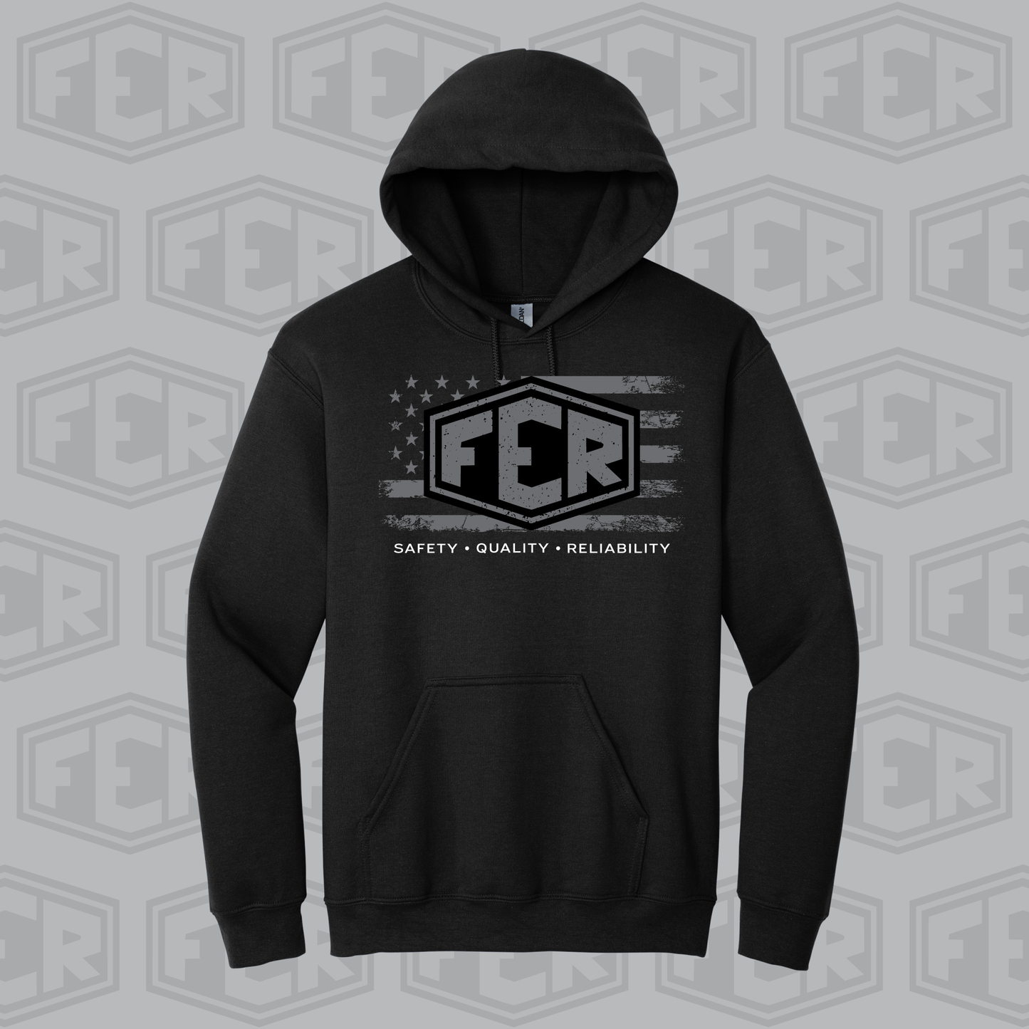 FER Gildan Hooded Sweatshirt