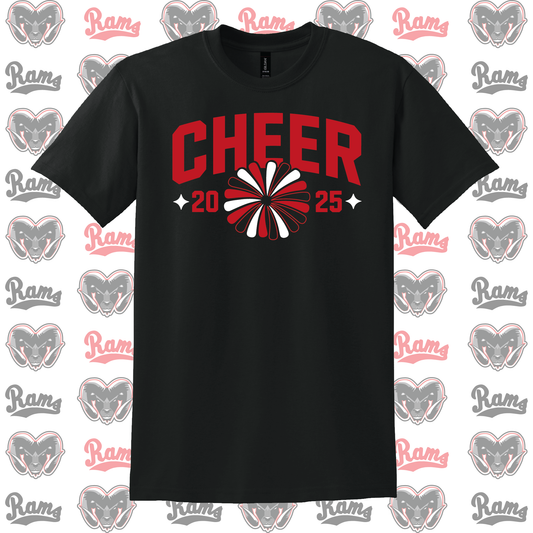 Montrose Rams Cheerleading T-Shirt, Long Sleeved Tee, Crewneck Sweatshirt or Hoodie