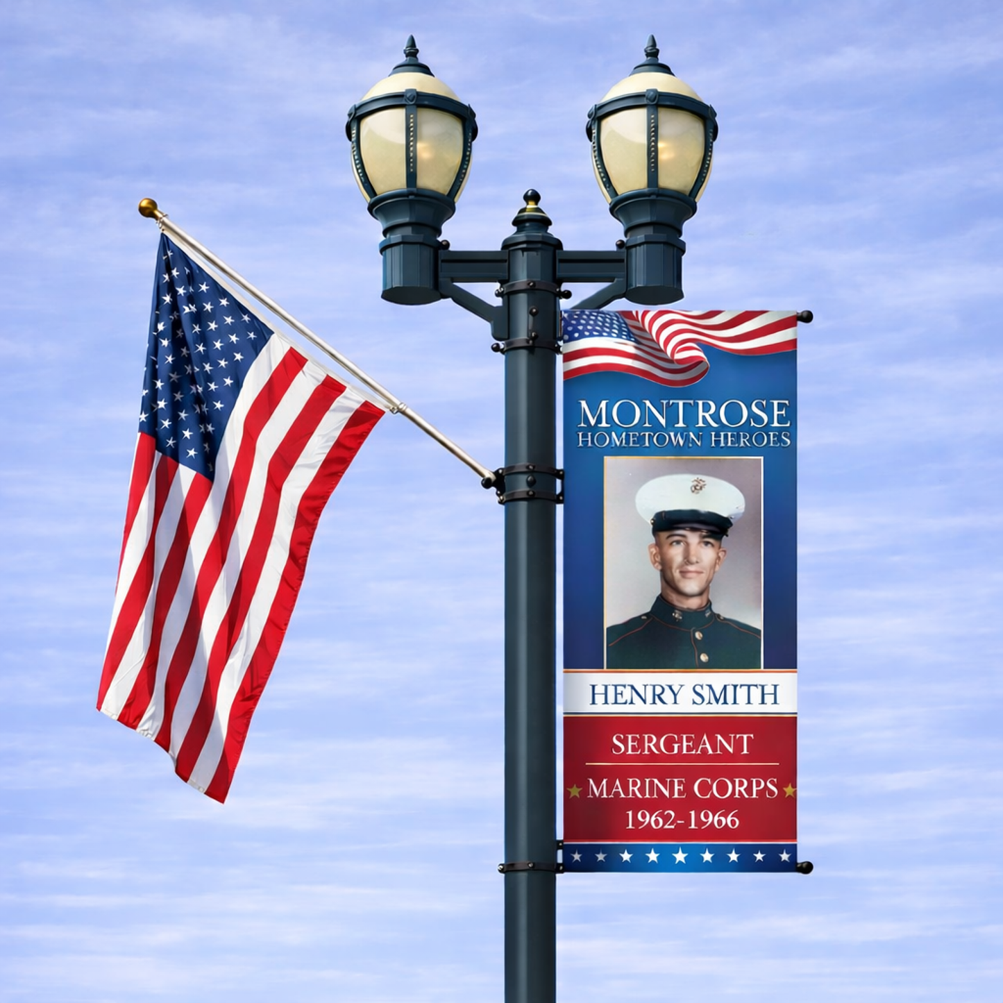 Montrose Hometown Heroes Banner Program