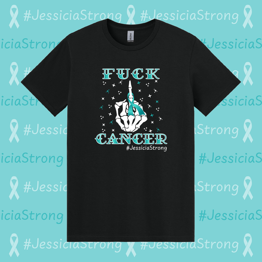 Jessicia White Cervical Cancer Fundraiser T-Shirt