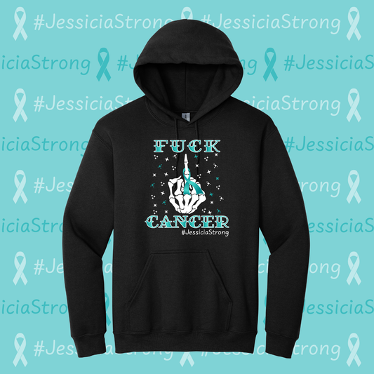 Jessicia White Cervical Cancer Fundraiser Hooded Sweatshirt