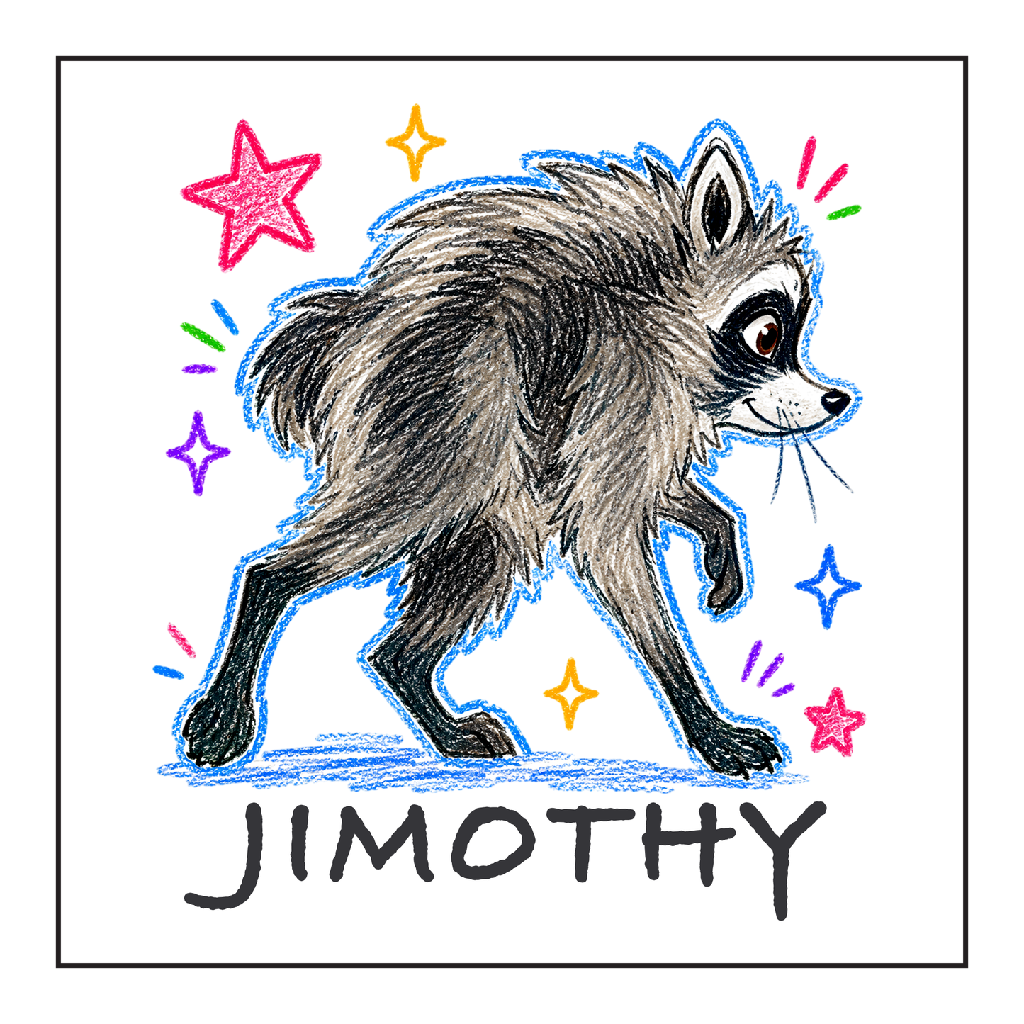 Jimothy Vinyl Sticker or UV DTF Decal