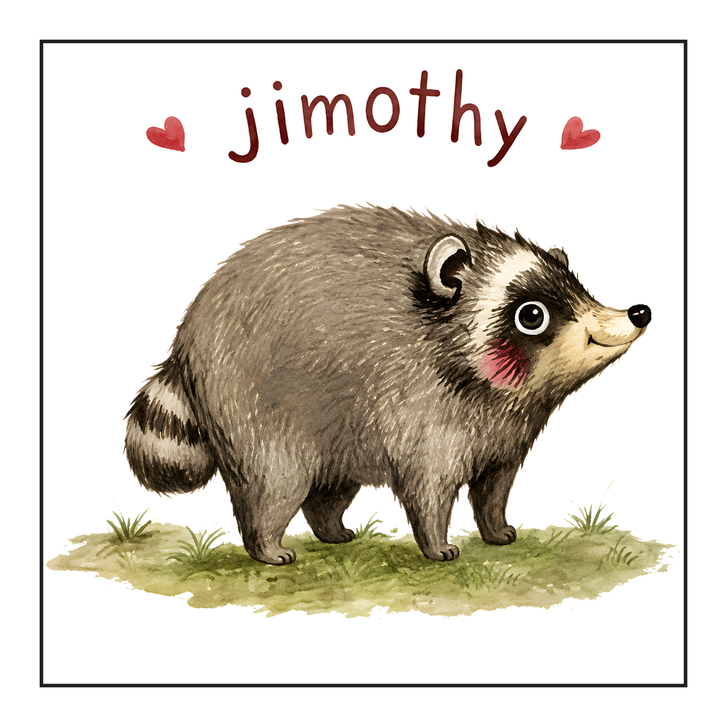 Jimothy Vinyl Sticker or UV DTF Decal
