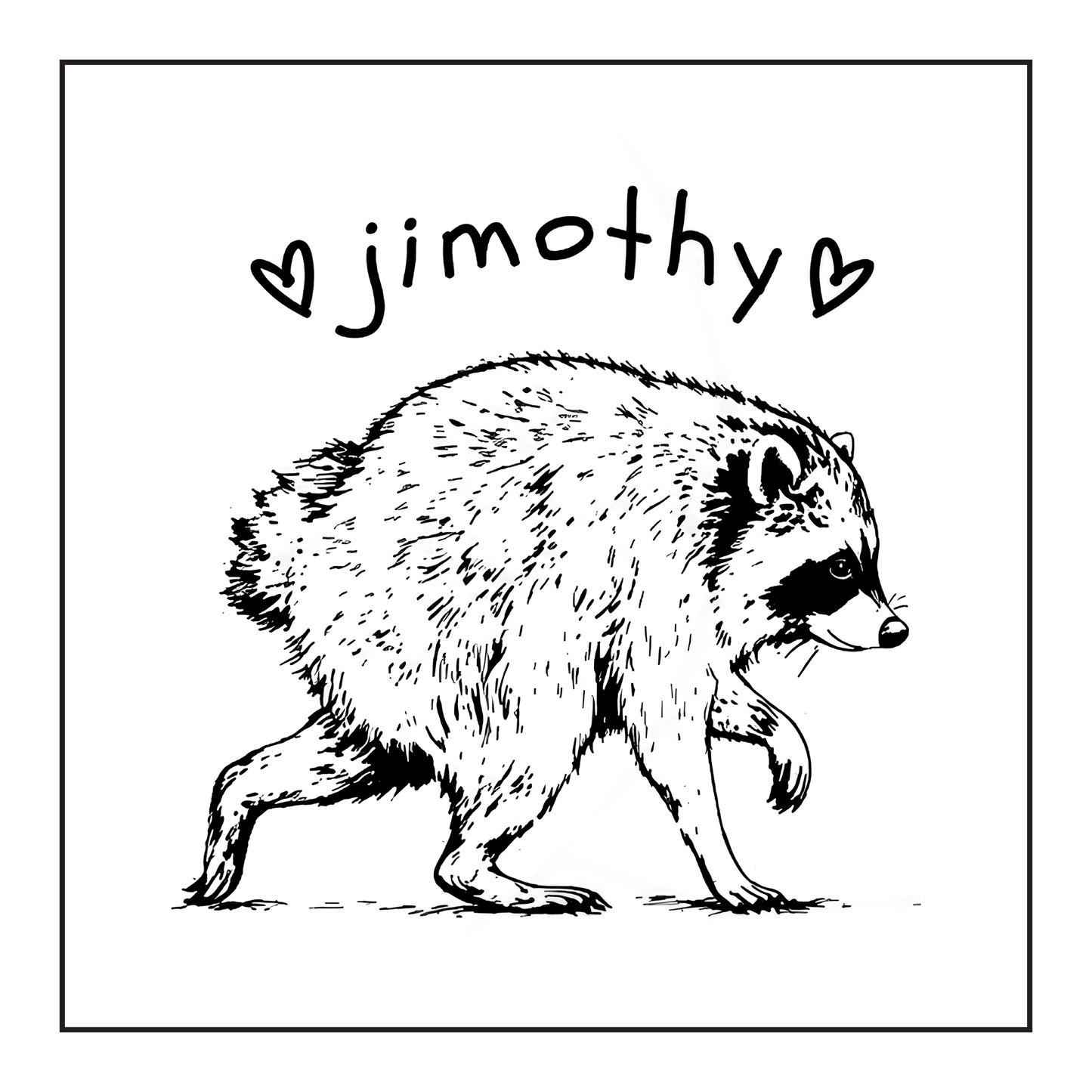 Jimothy Vinyl Sticker or UV DTF Decal