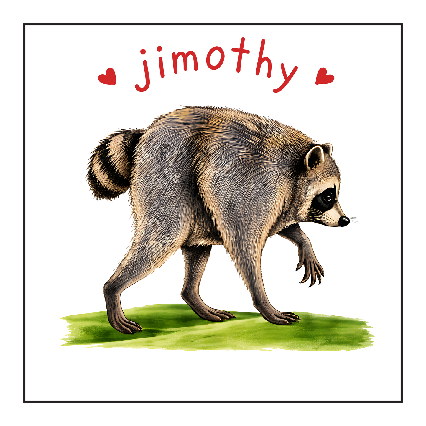 Jimothy Vinyl Sticker or UV DTF Decal