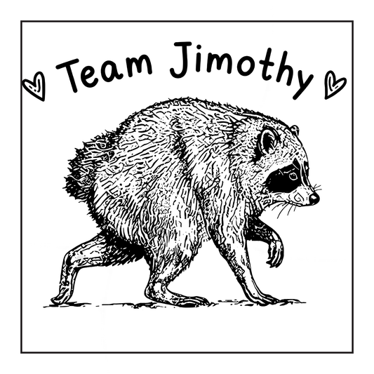 Jimothy Vinyl Sticker or UV DTF Decal