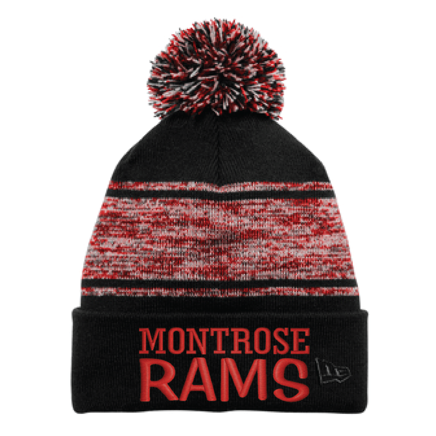 Rams Embroidered Cuff Beanie